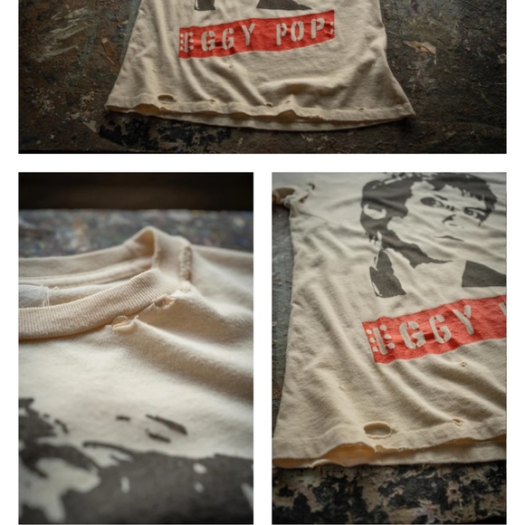 Madeworn Iggy Pop Tee M NWT SOLD OUT - Picture 2 of 2